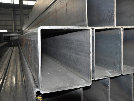 ST52 Square Steel Pipes  Small Diameter SHS ERW For Glass Curtain Wall