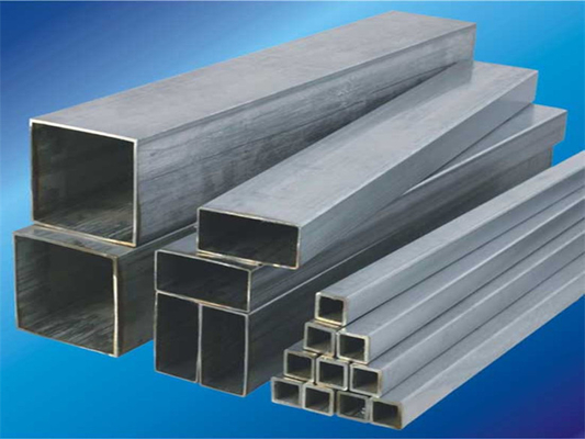 Carbon Welded Steel Rectangular Steel Pipe Hot Rolled For Door Window Decoration