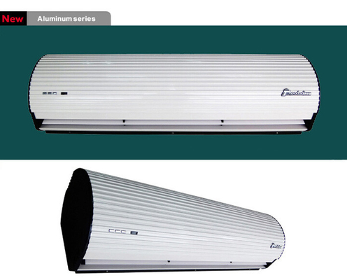 Rideau aérien du vent S5 Theodoor de mode dans la couverture en aluminium 13m/s - 16m/s pour la porte